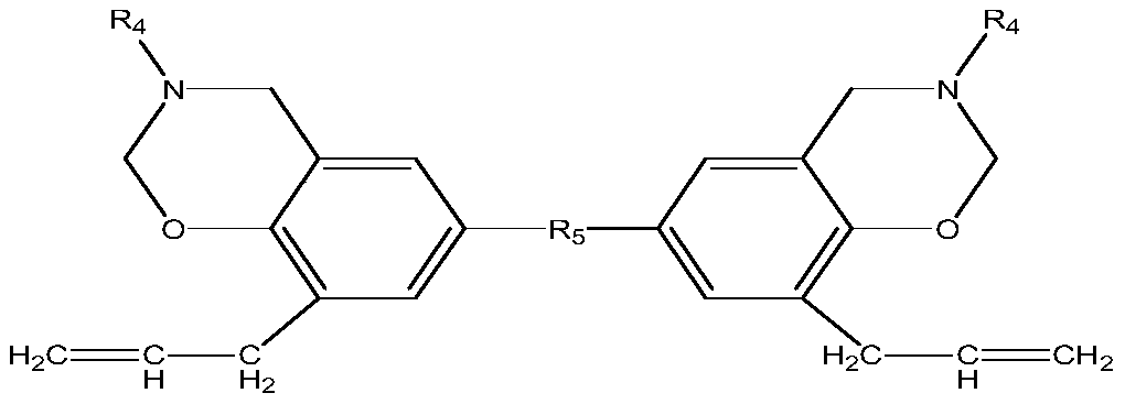 Modified hydrocarbon resin prepolymer, modified hydrocarbon-DCPD epoxy composite material copper-clad plate and preparation method