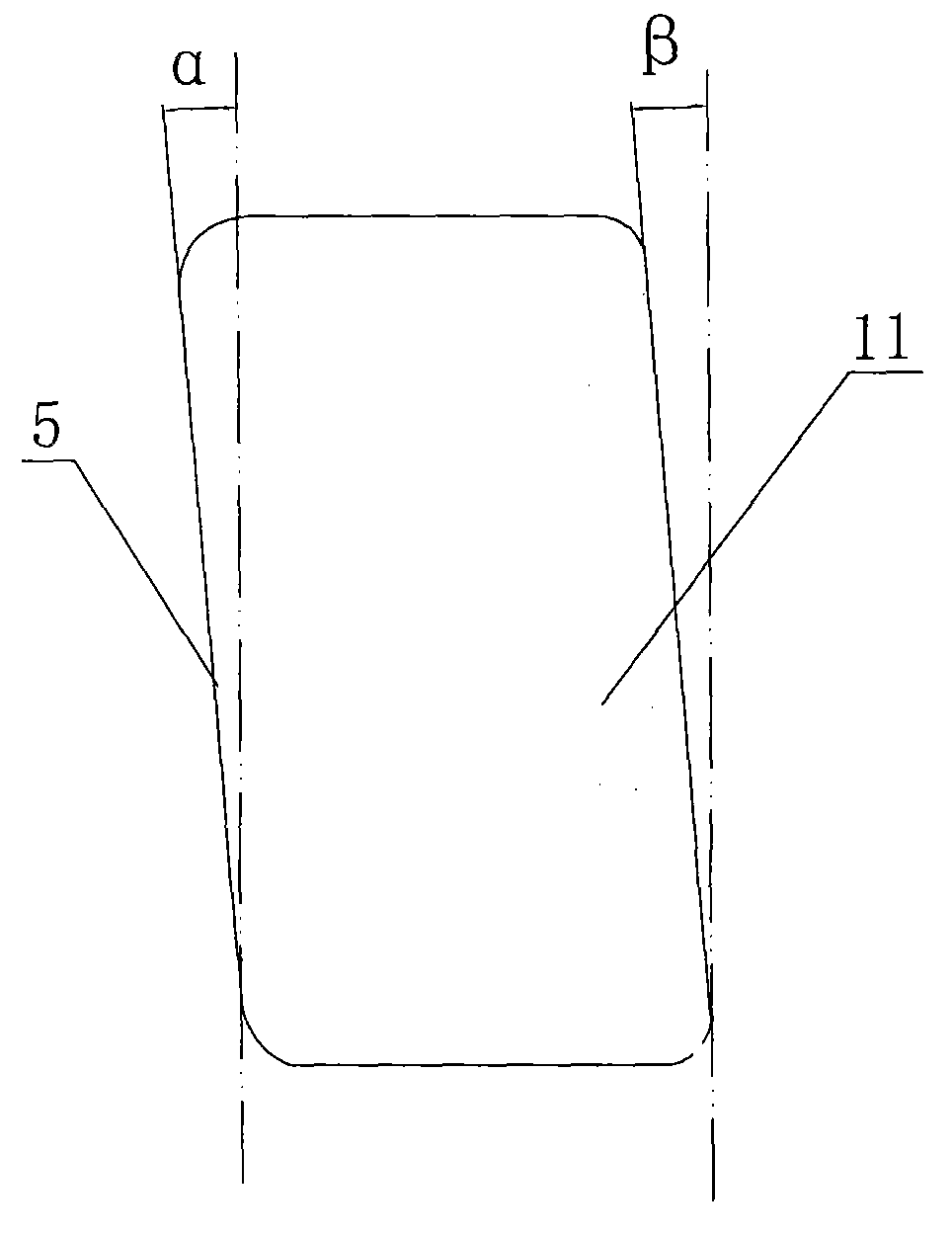 Stirrer for desulphurization of molten iron