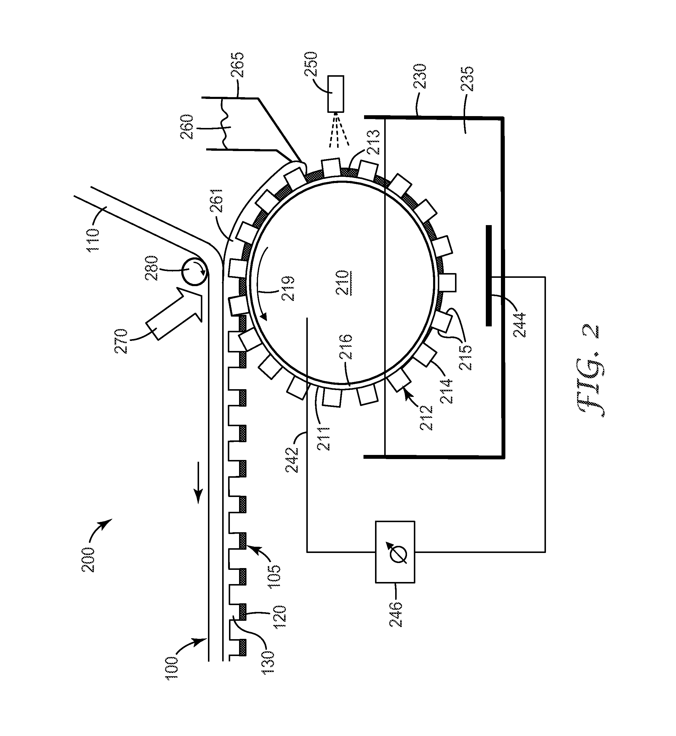 Fabrication of conductive nanostructures on a flexible substrate