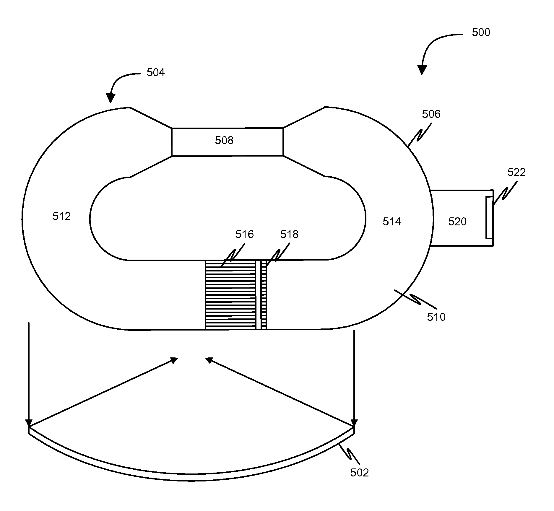 Travelling wave thermoacoustic piezoelectric system for generating electrical energy from heat energy