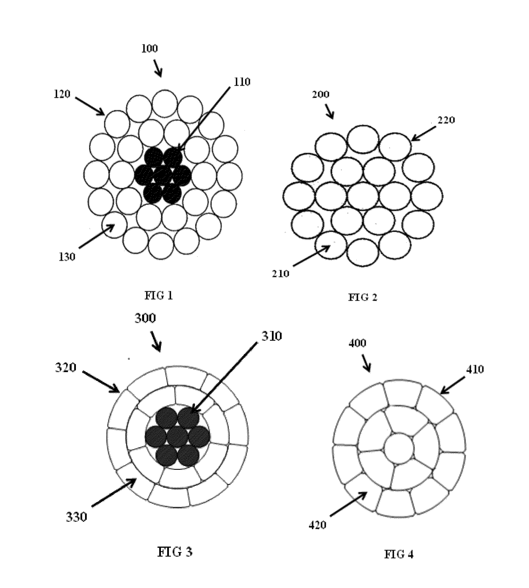 Surface modified overhead conductor