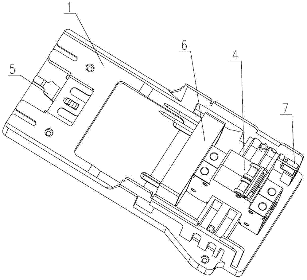 Connector assembly of electric energy meter information collector