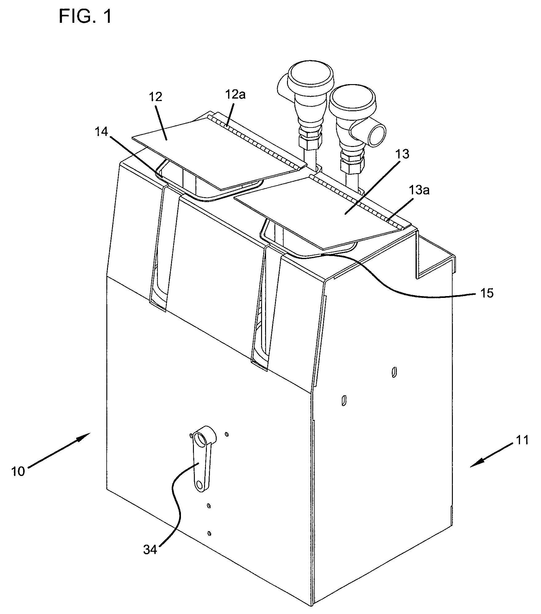 Method and apparatus to control dispensing rate of a solid product with changing temperature