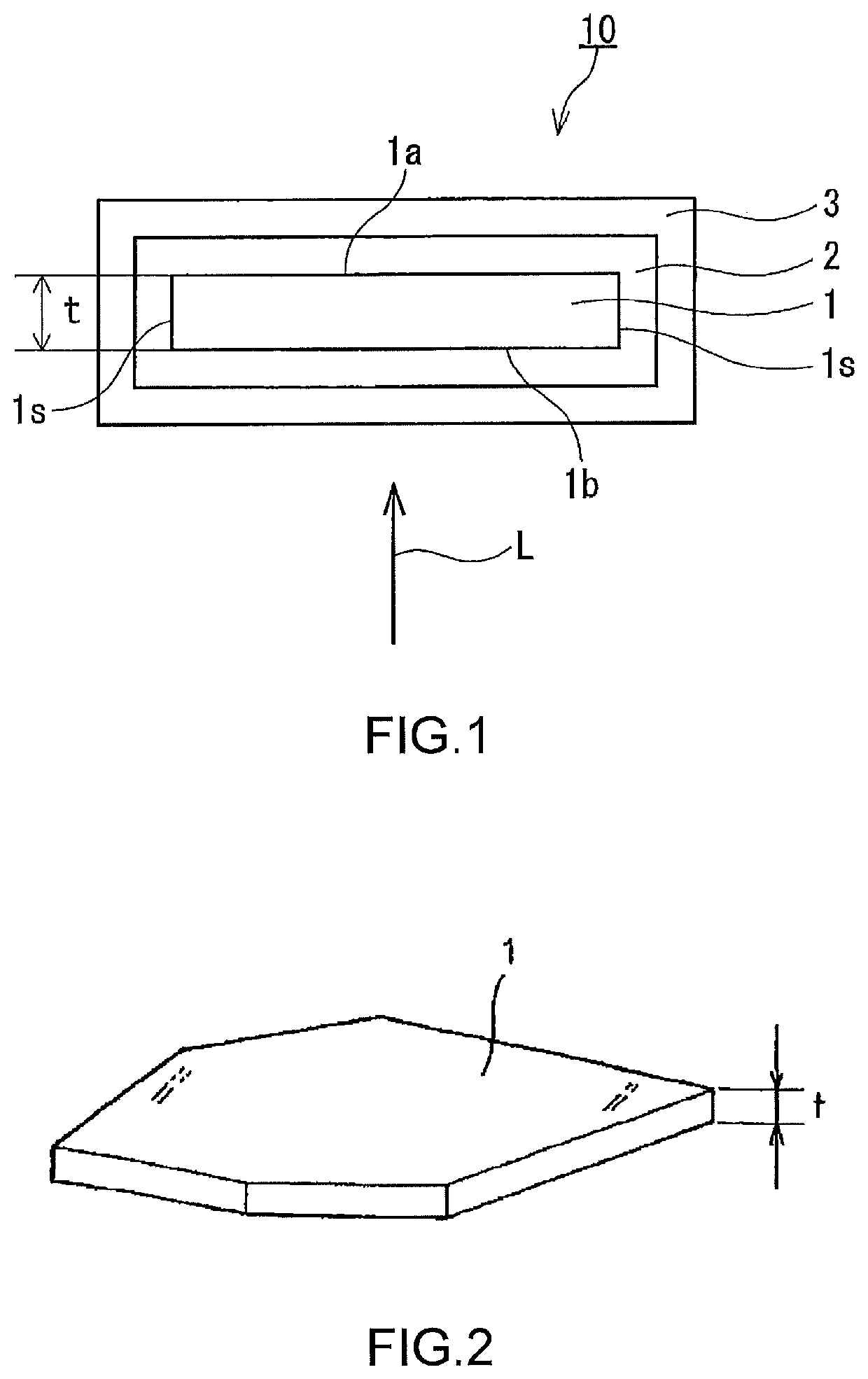 Glitter pigment having electromagnetic wave transmission properties, composition including the pigment, and painted product including the pigment