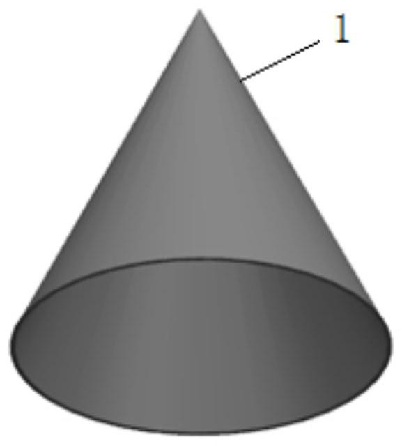 A method for forming a thin-walled conical cylindrical ceramic matrix composite component