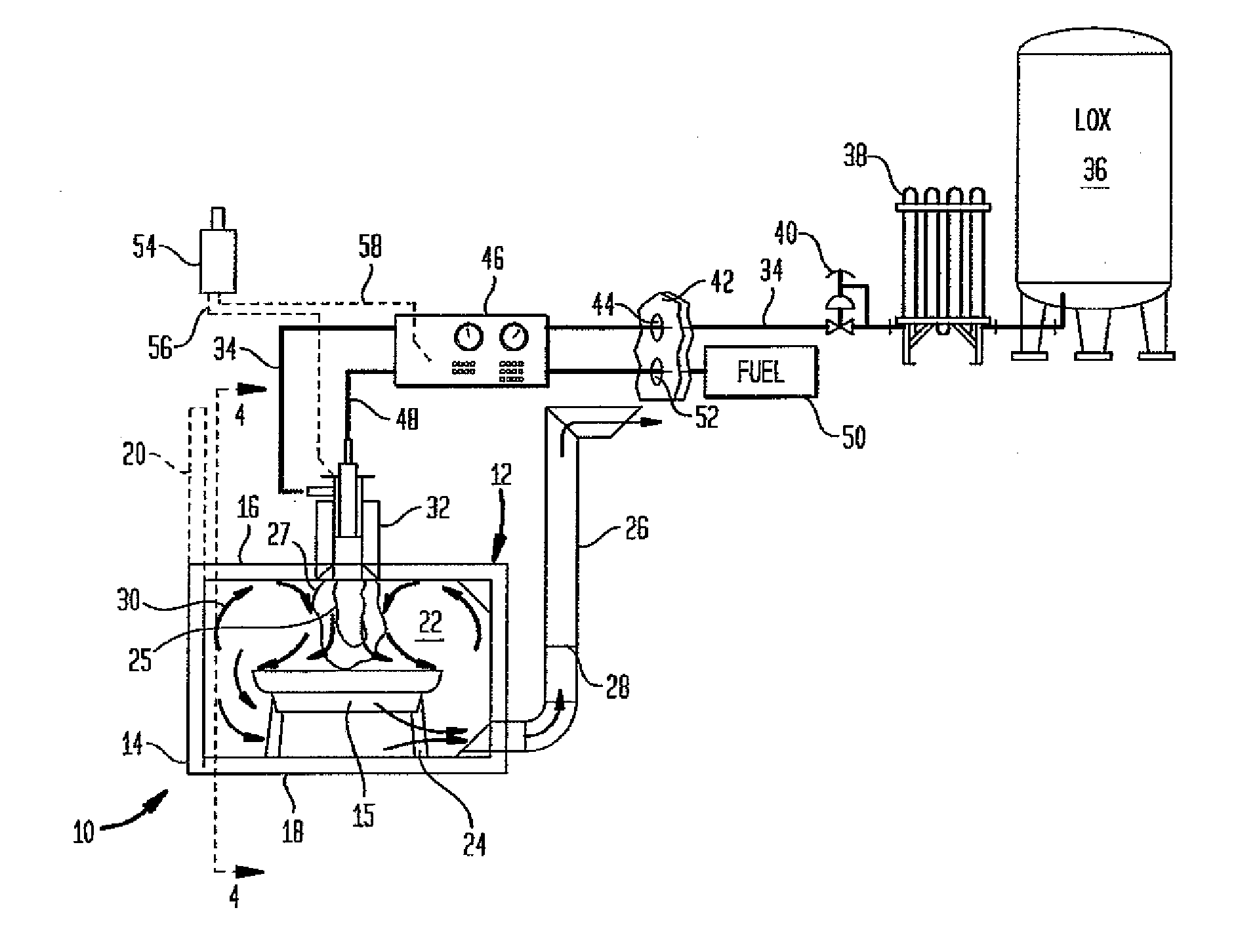 Flameless impingement preheating furnace