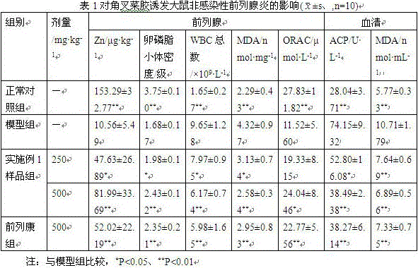 Plant composing prescription for treating CP (chronic prostatitis) and preparation method of plant composing prescription