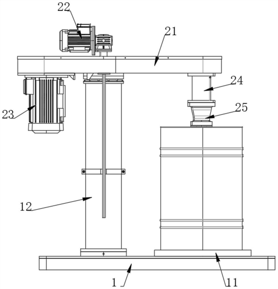 A device for scraping excess glue in an adhesive container