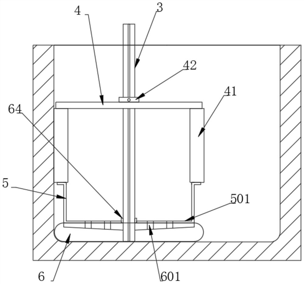 A device for scraping excess glue in an adhesive container