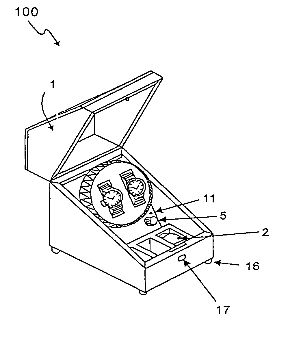 Watch-winding apparatus