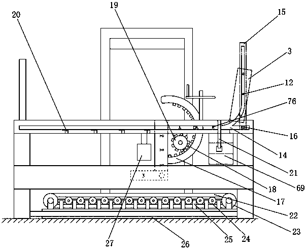 Massageable multifunctional rehabilitation physiotherapy bed and use method thereof