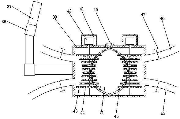 Massageable multifunctional rehabilitation physiotherapy bed and use method thereof