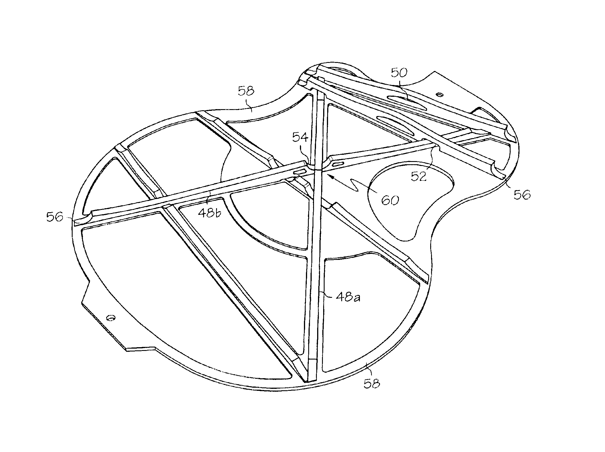 Bracing system for stringed instrument