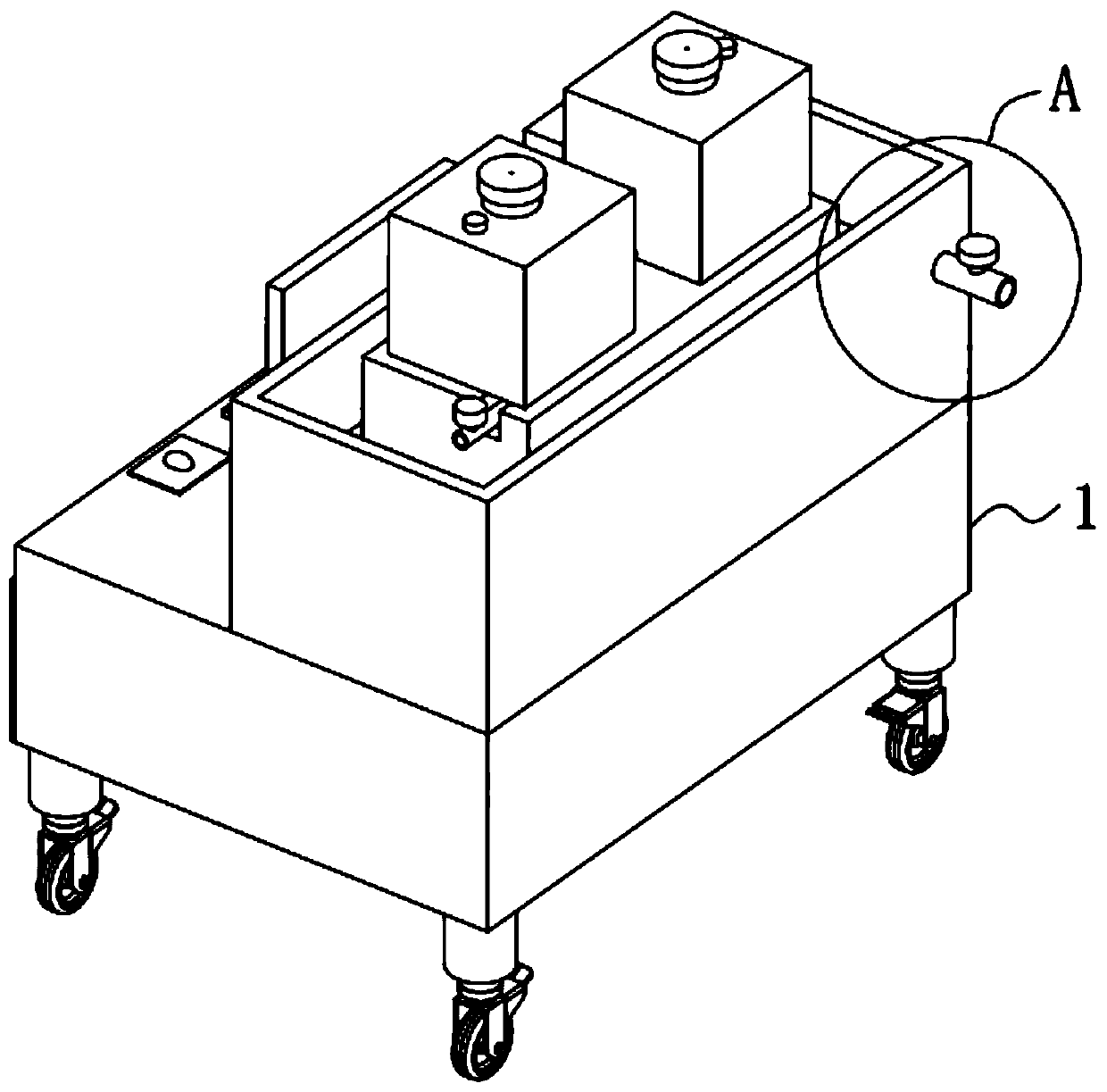 Experimental practical training integrated device for electrical automation teaching