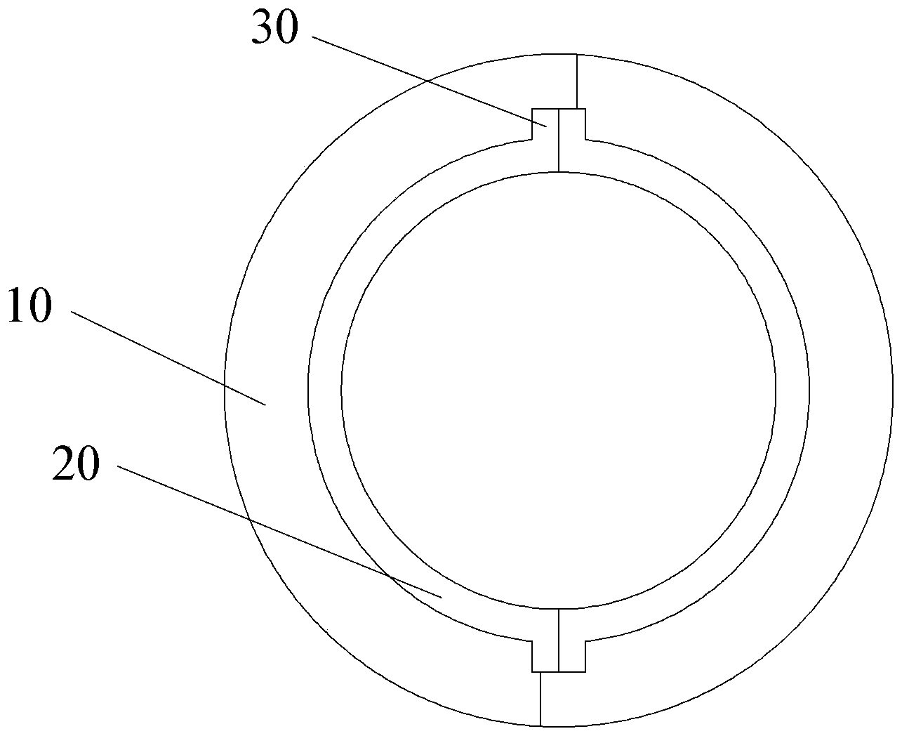 Bracket used for cable plugging