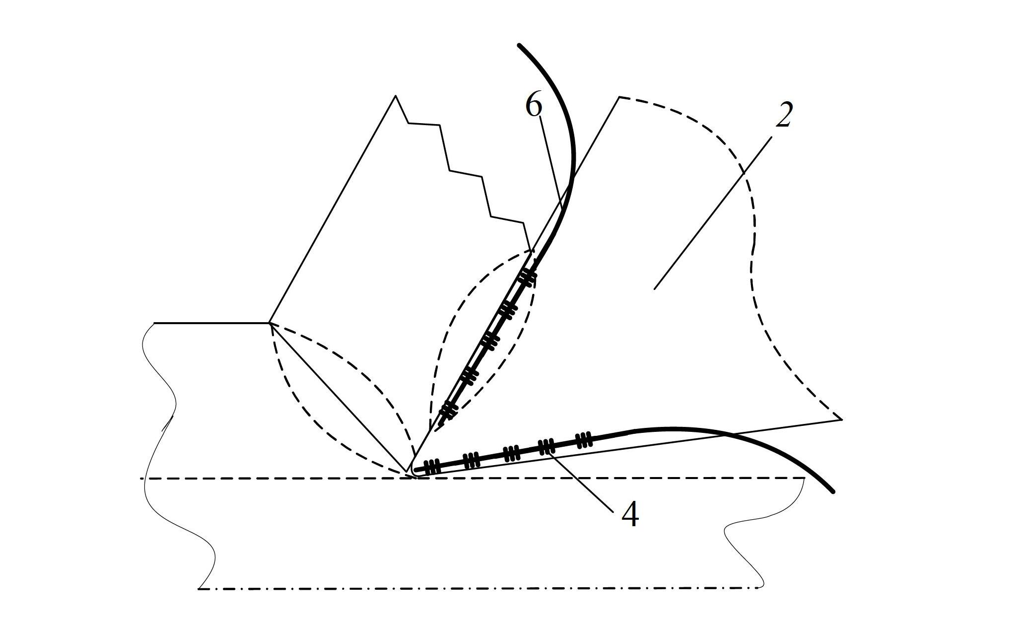 Cutter with function of decoupling temperature of turning area