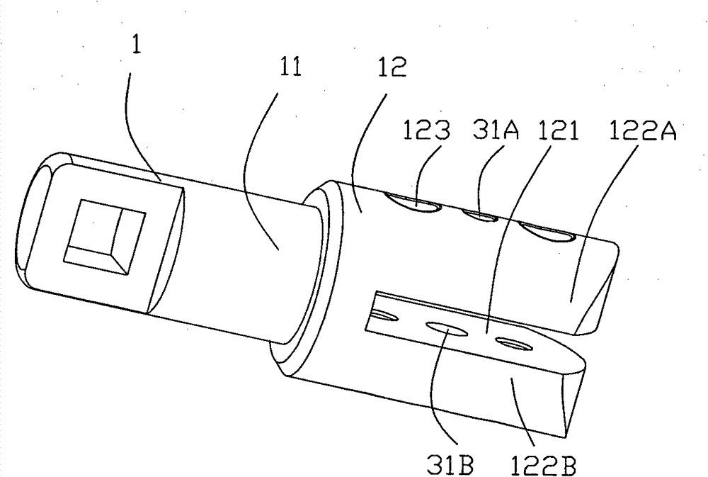 Brake bar connecting device