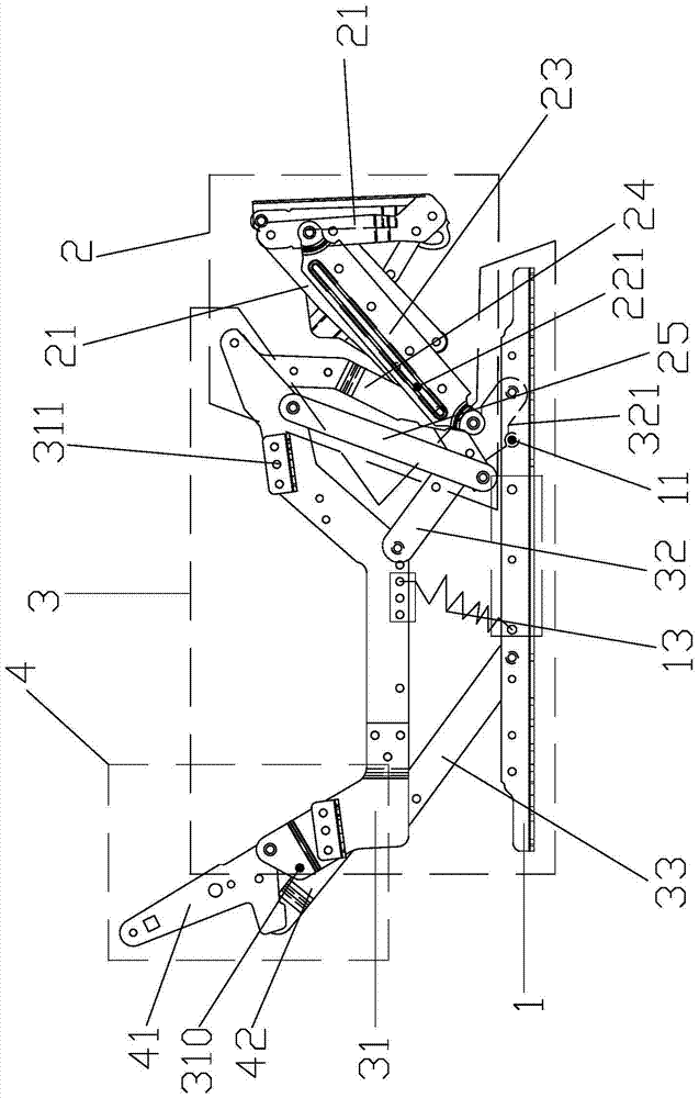 A seat and its electromechanical stretching device