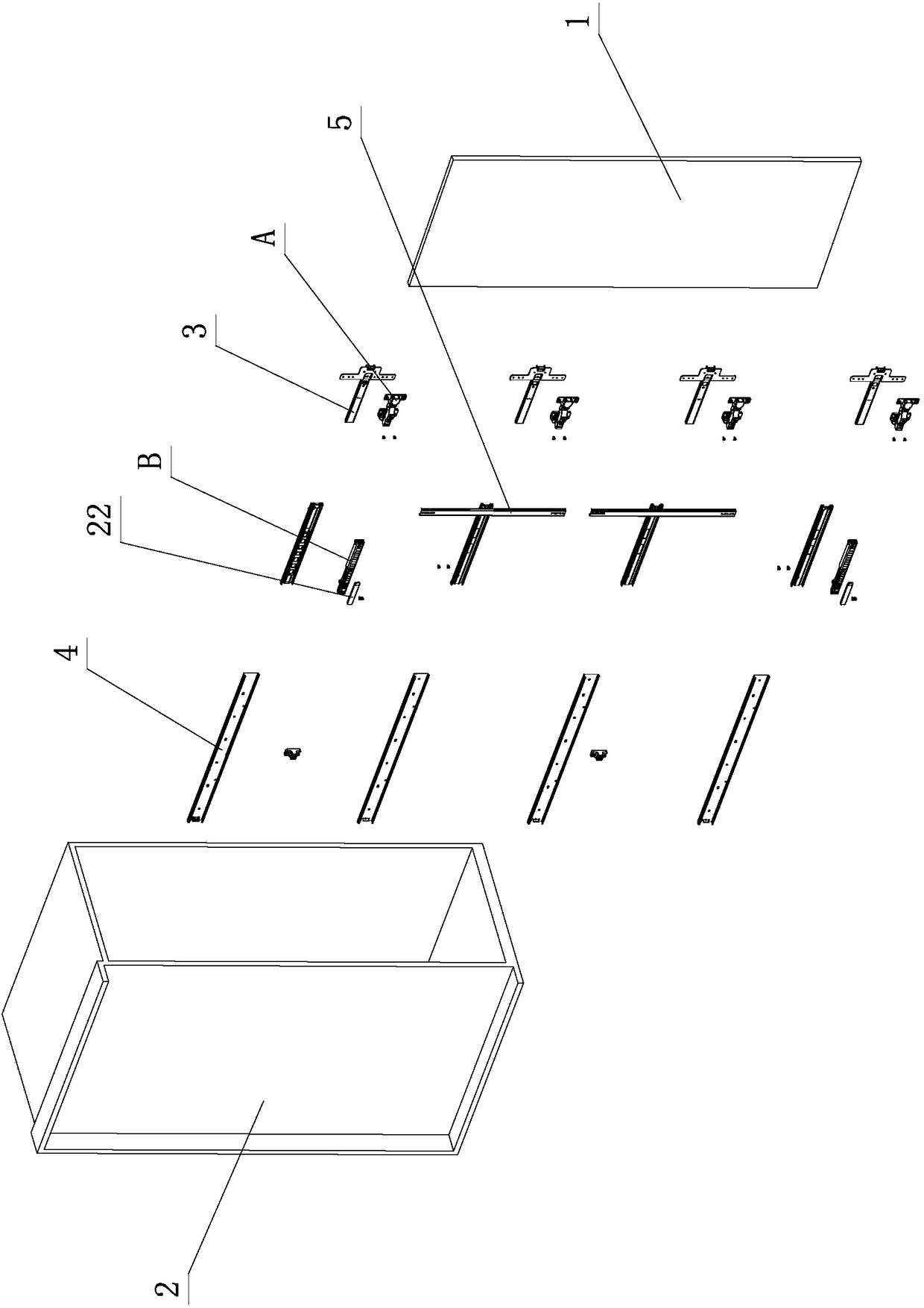 Regulating mechanism of rotary push-and-pull opening and closing furniture