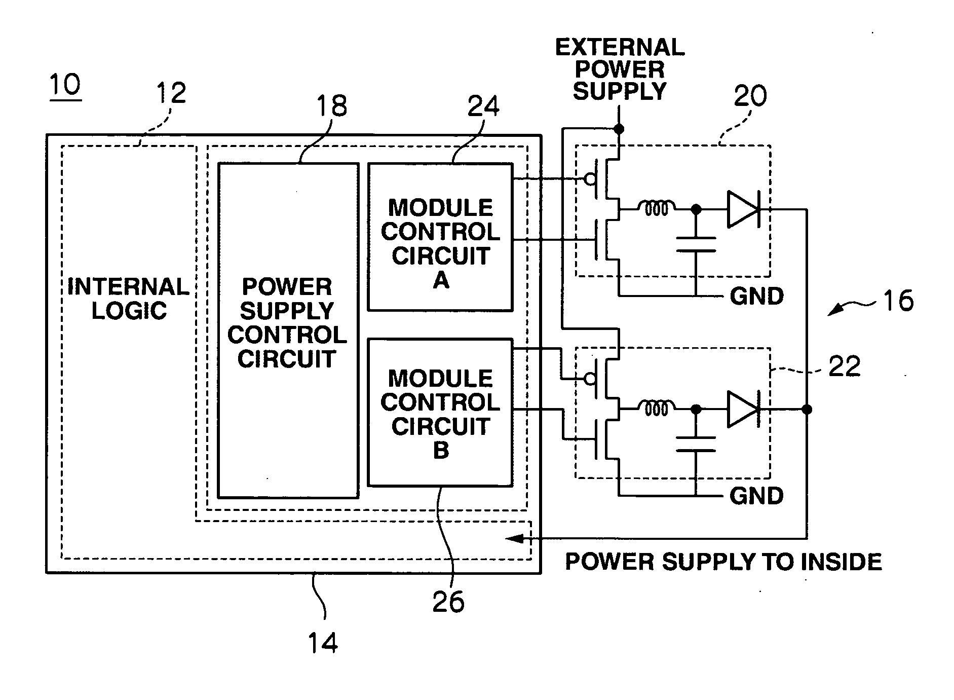 Semiconductor integrated circuit and semiconductor integrated circuit device