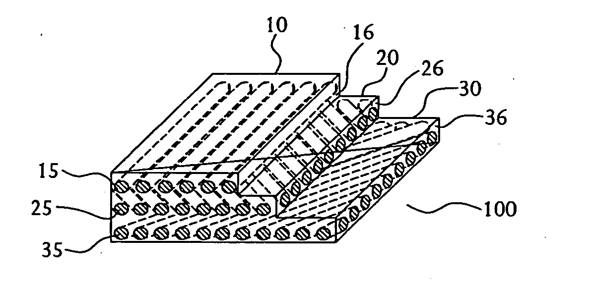 Energy absorbent laminate