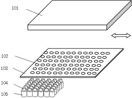 High-accuracy organic light-emitting device (OLED) component preparation device and method