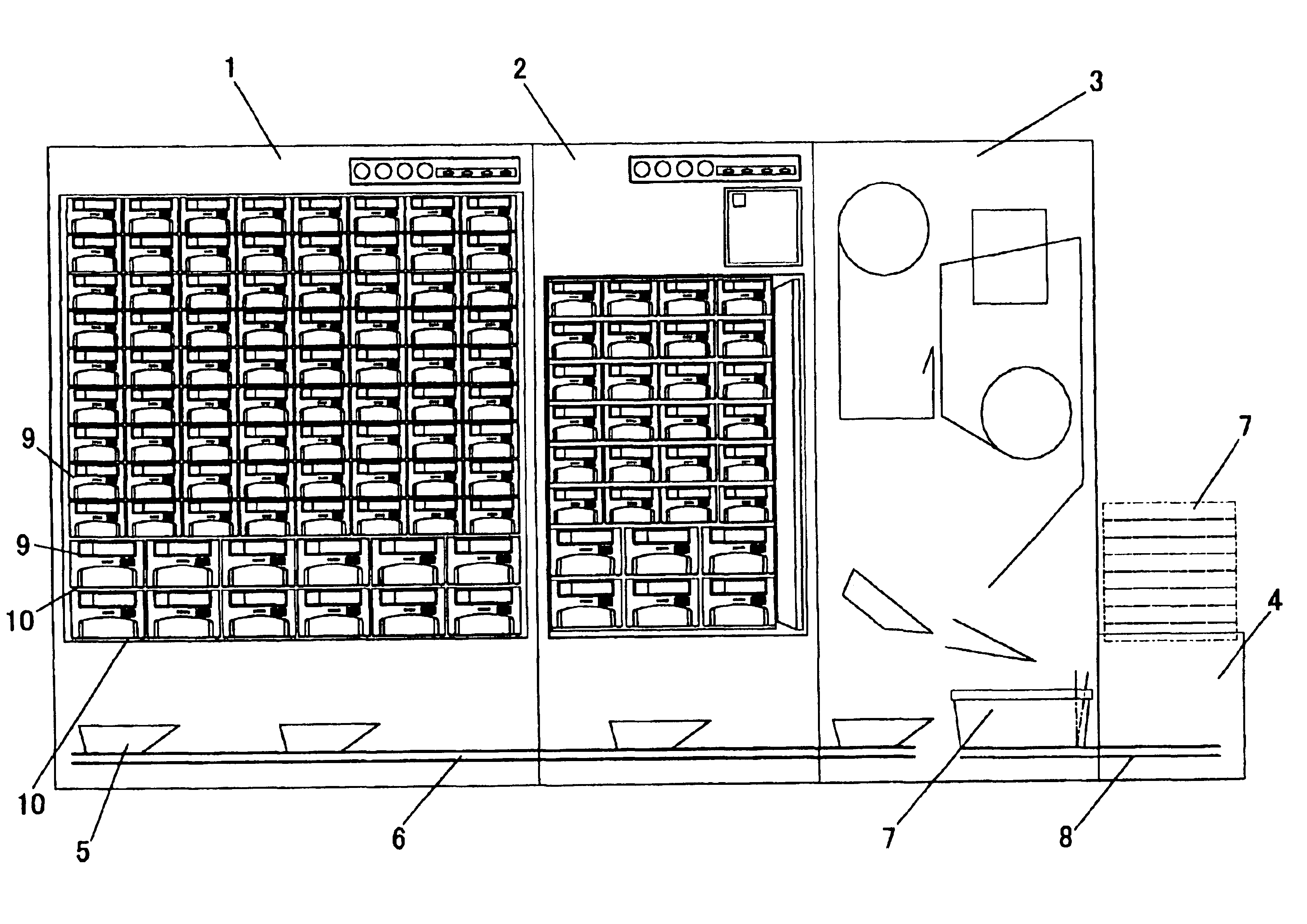 Injection drug feeding device