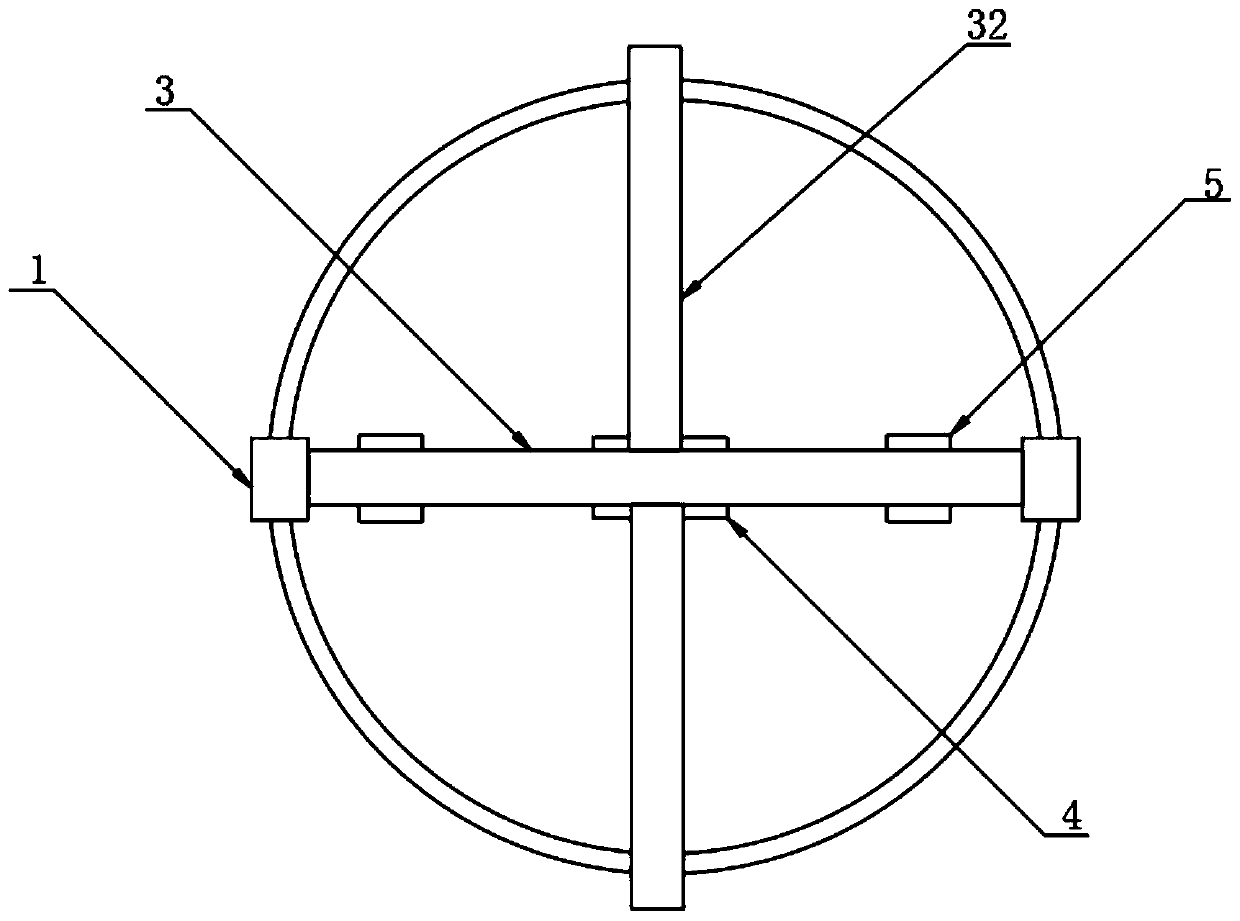 Novel paint scraping off device for paint production