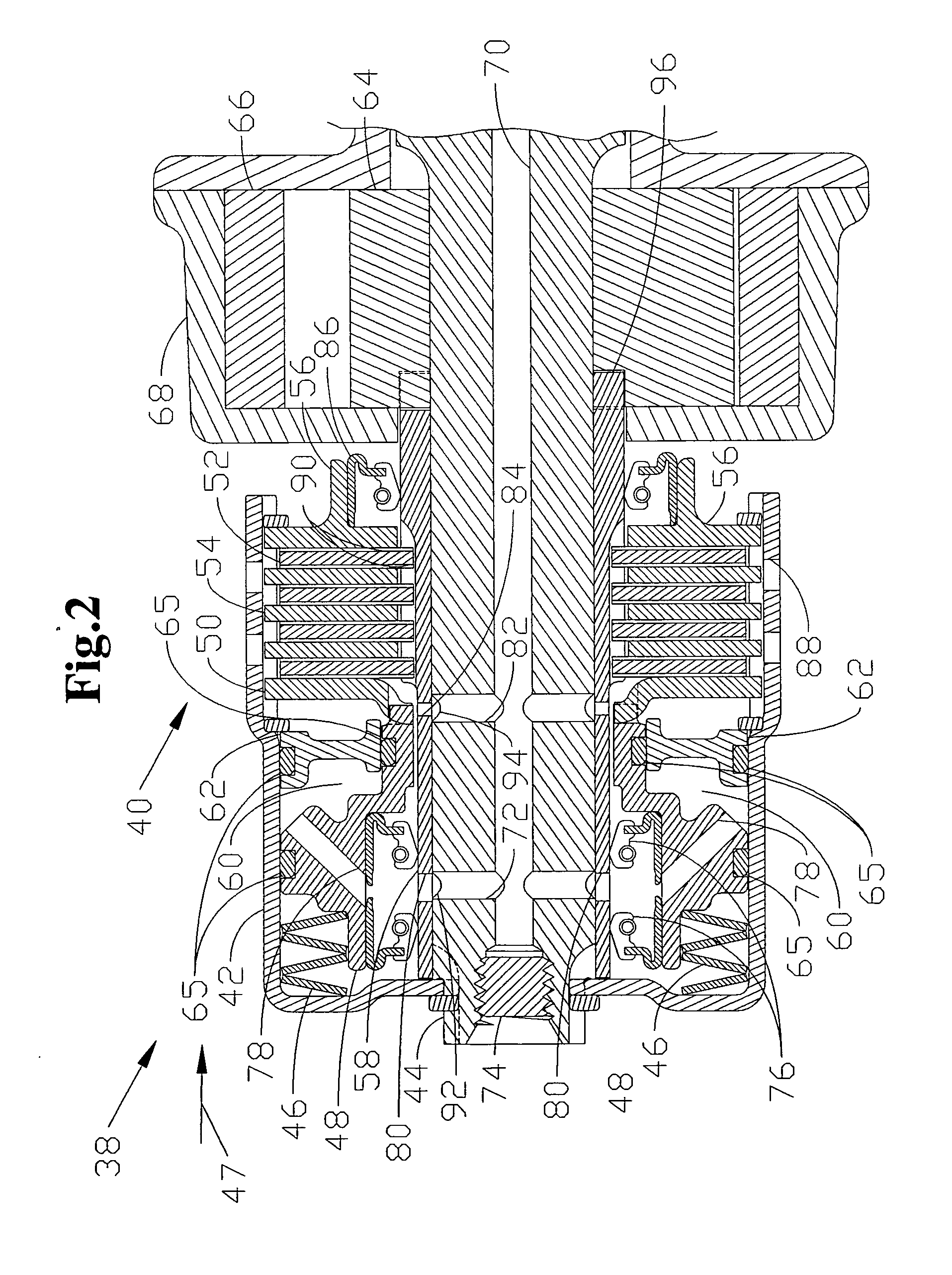 Variable output fluid pump system