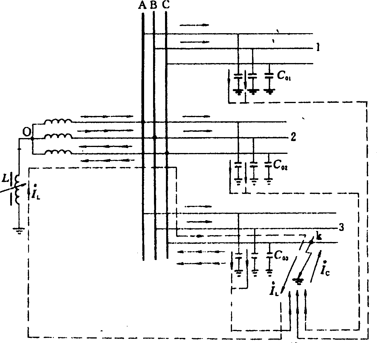 Fault line selection method for single-phase-to-ground fault in small ground current distribution network