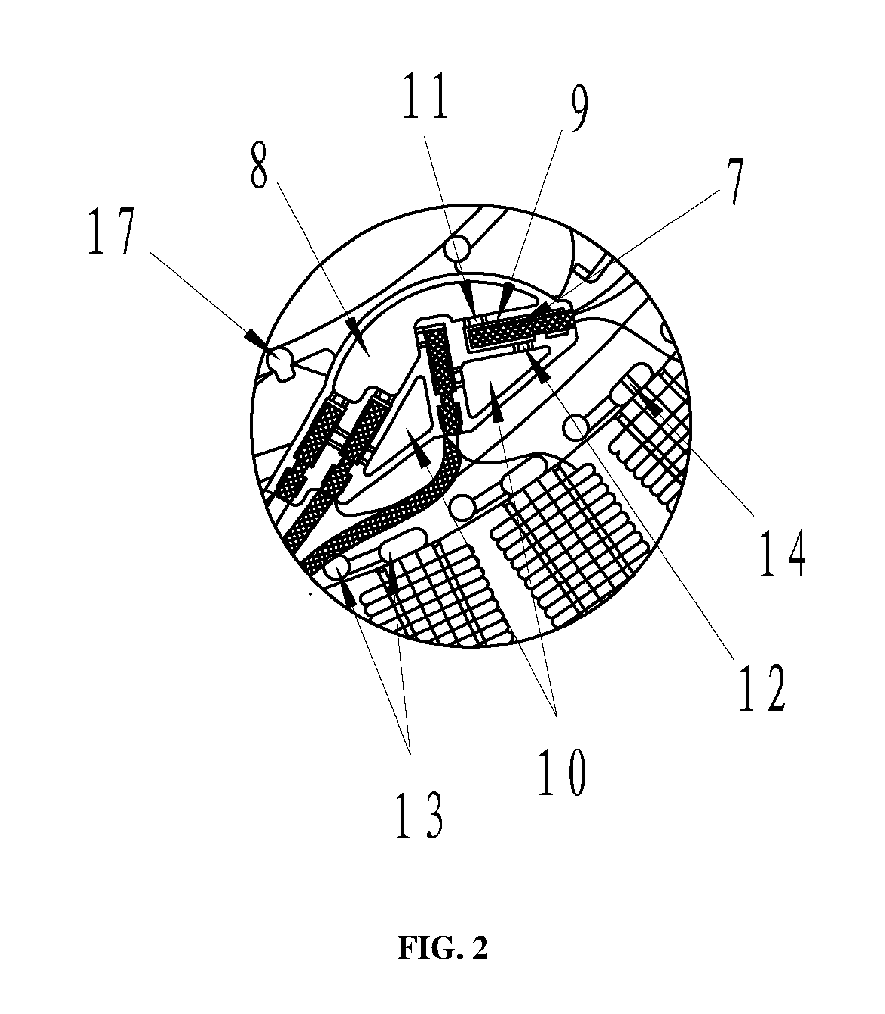 Injection-molded stator