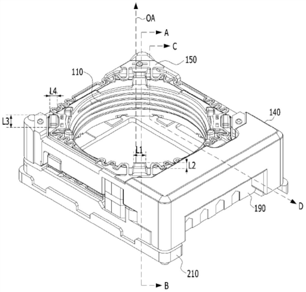 Lens driving device, and camera module and optical device including same