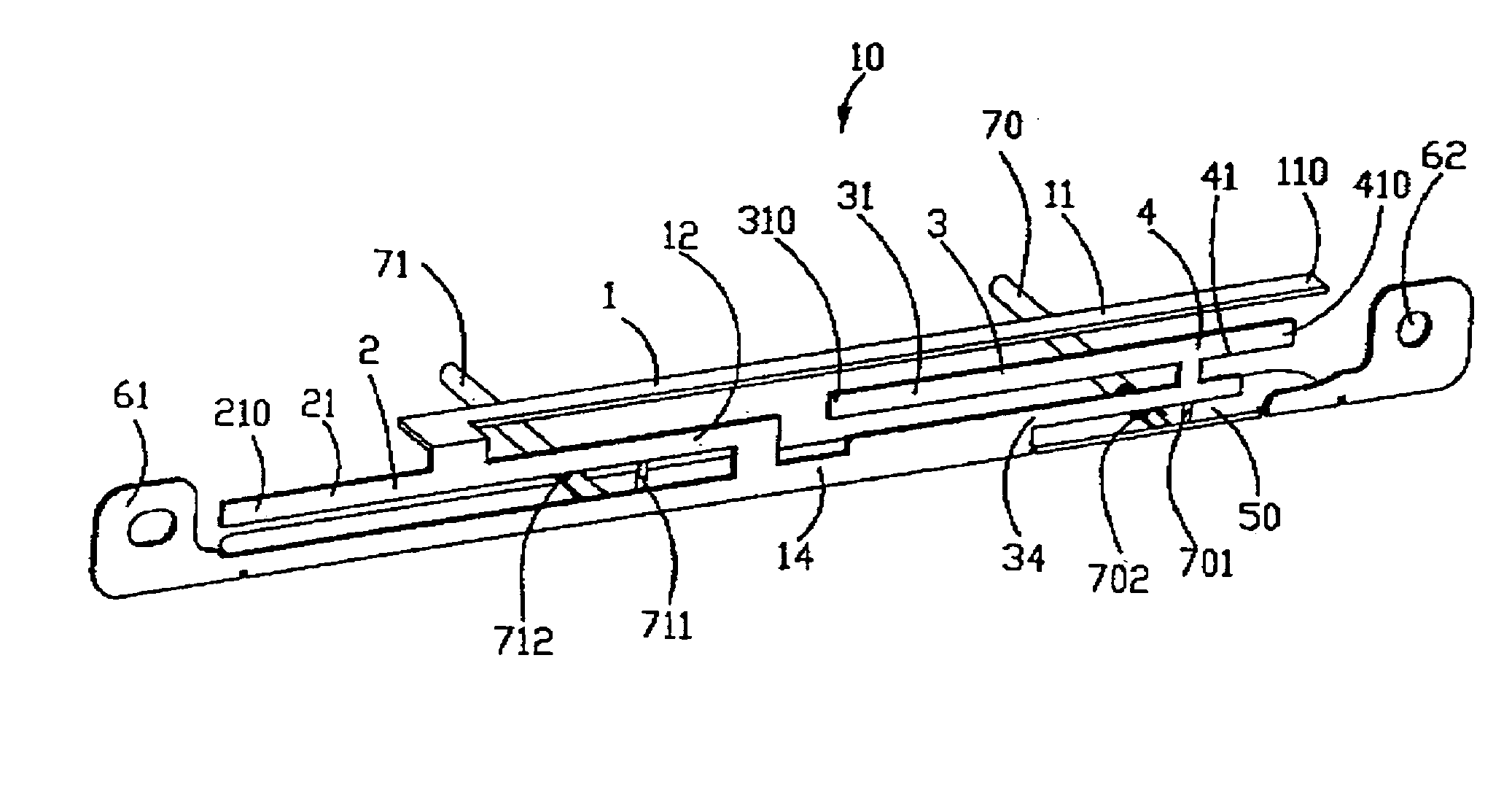 Multi-frequency antenna suitably working in different wireless networks