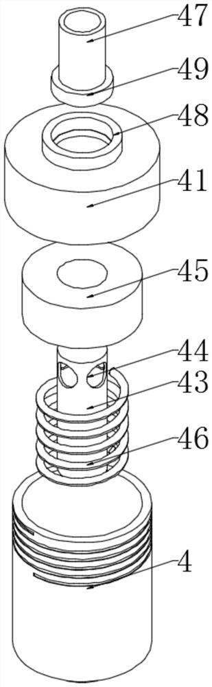 Stomach tube and nutrition tube integrated multifunctional pipeline structure for thoracic department