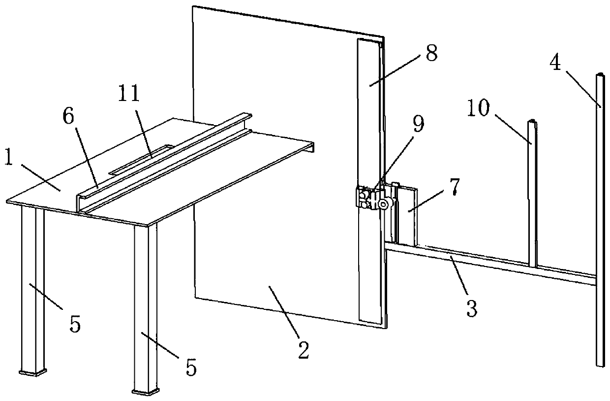 Automatic welding test platform