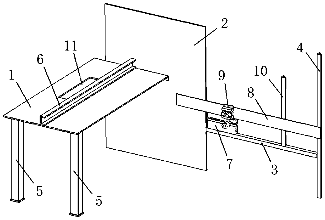 Automatic welding test platform