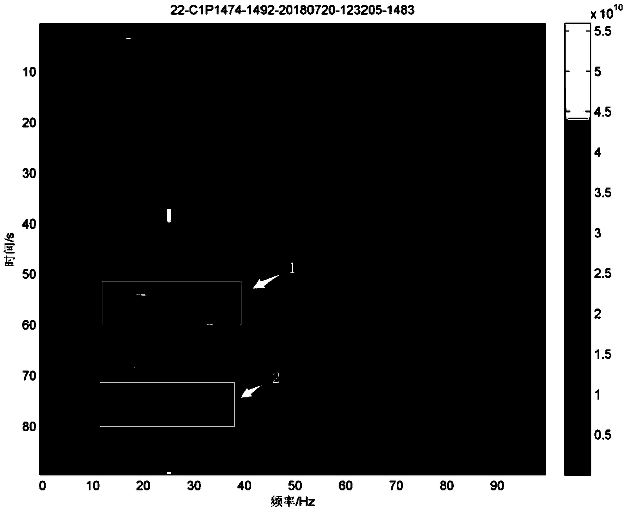 Phi-OTDR based external damage vibration monitoring identification method of oil gas pipeline