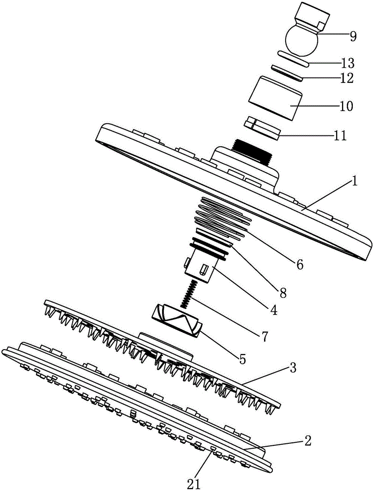 Automatic descaling sprinkler and automatic descaling method for sprinkler