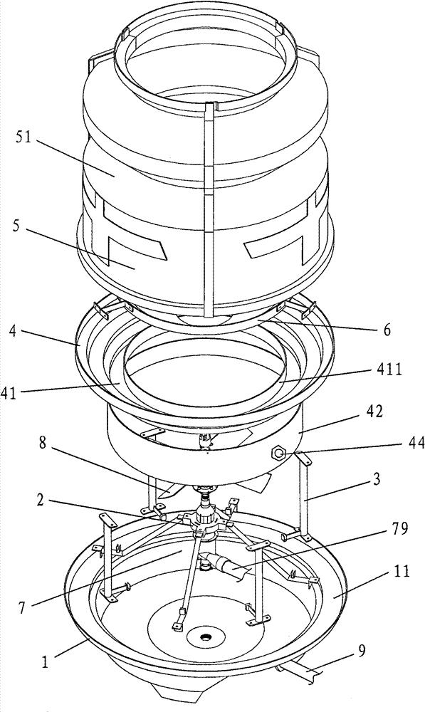 Energy-saving cooling tower