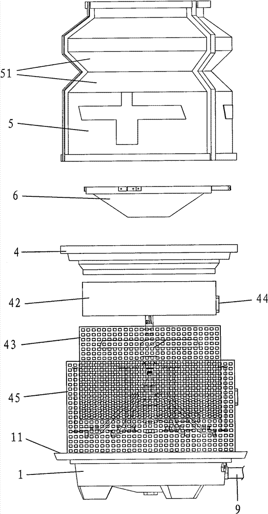 Energy-saving cooling tower