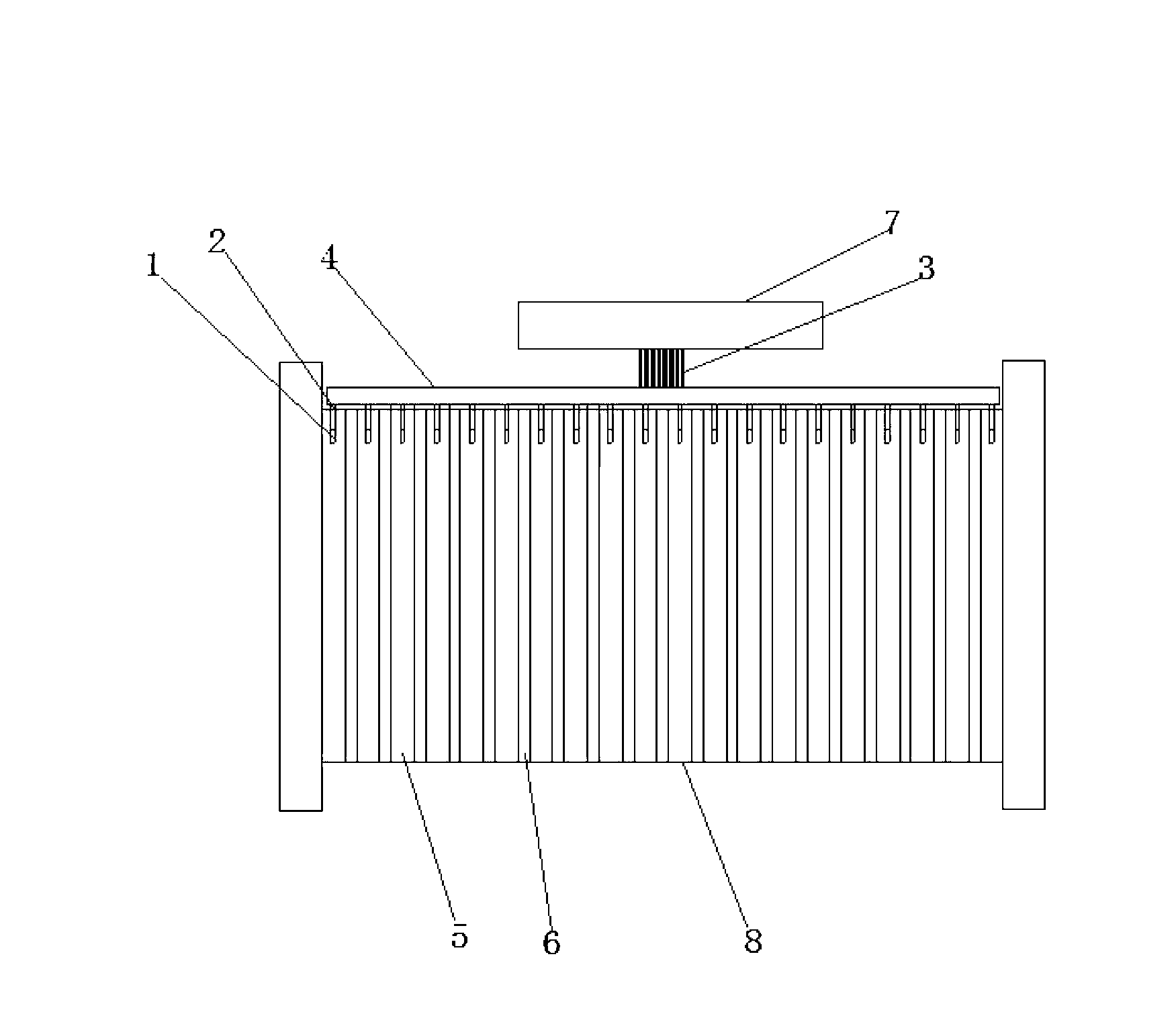 Connecting method of inspecting lines of metal bipolar plate fuel cell stack