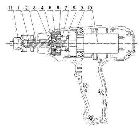 Multifunctional electric wrench