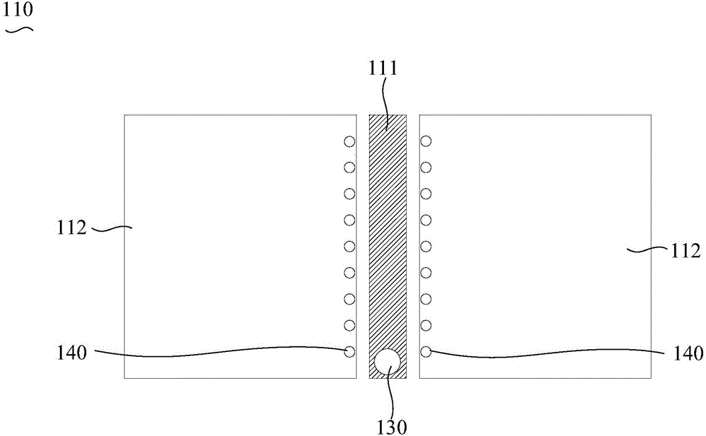 Radio frequency PCB connecting structure and connecting method