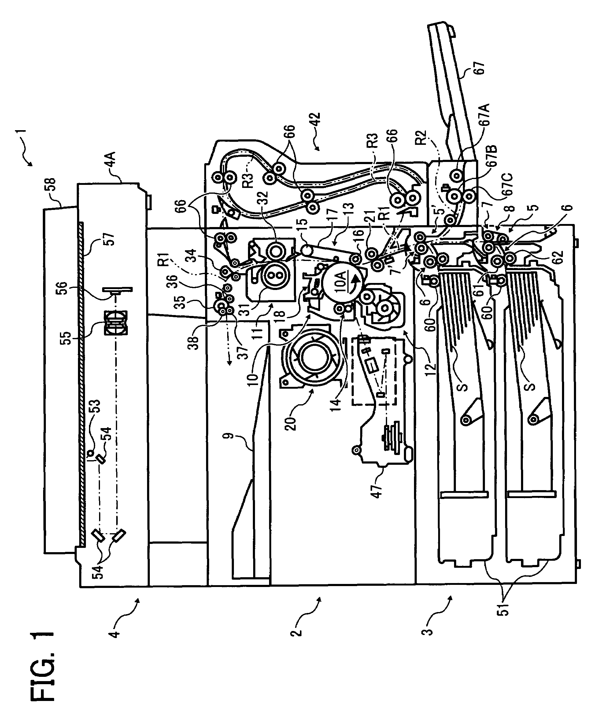 Sheet conveying device, and image forming apparatus including same