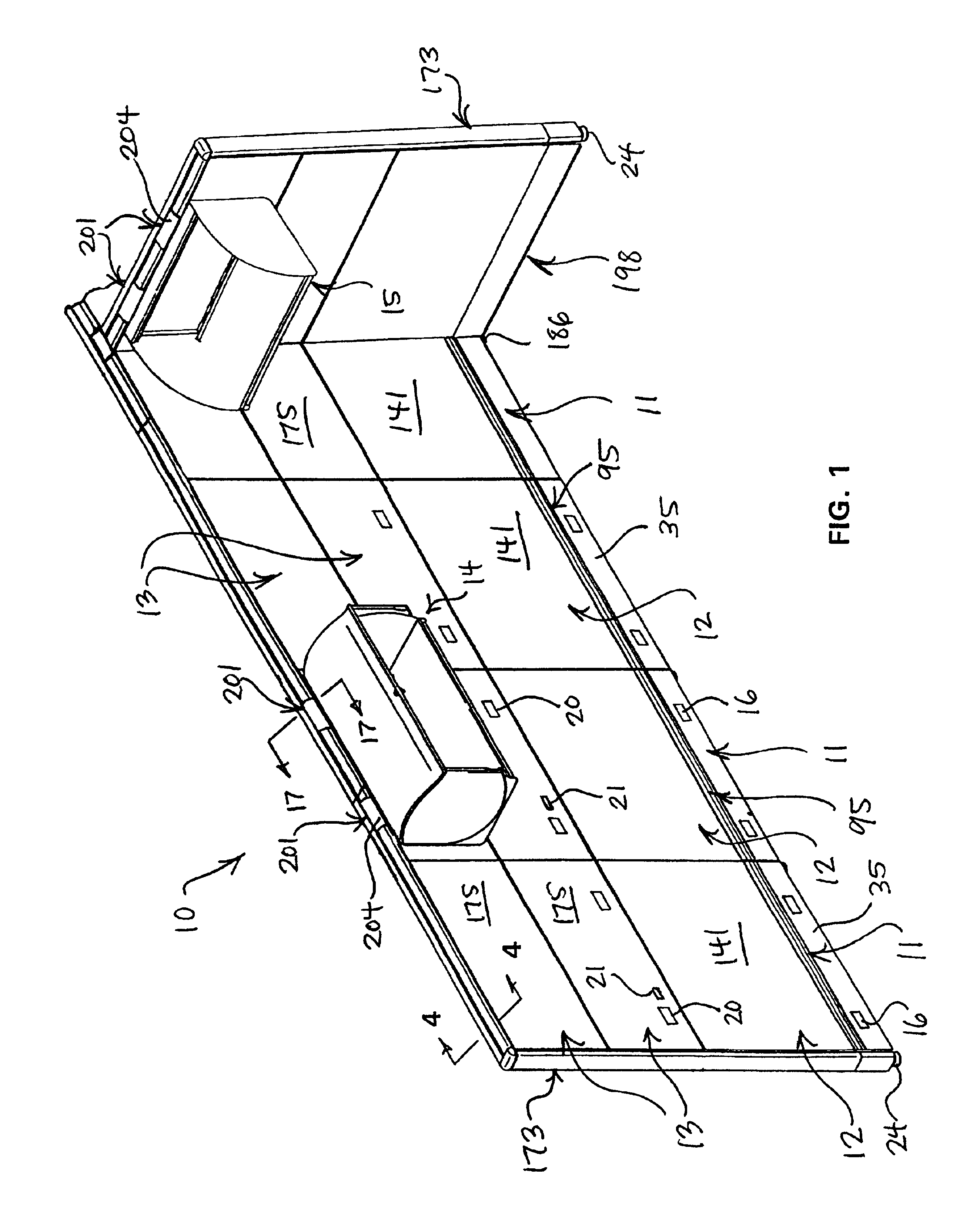 Wall panel arrangement with accessory-supporting top cap