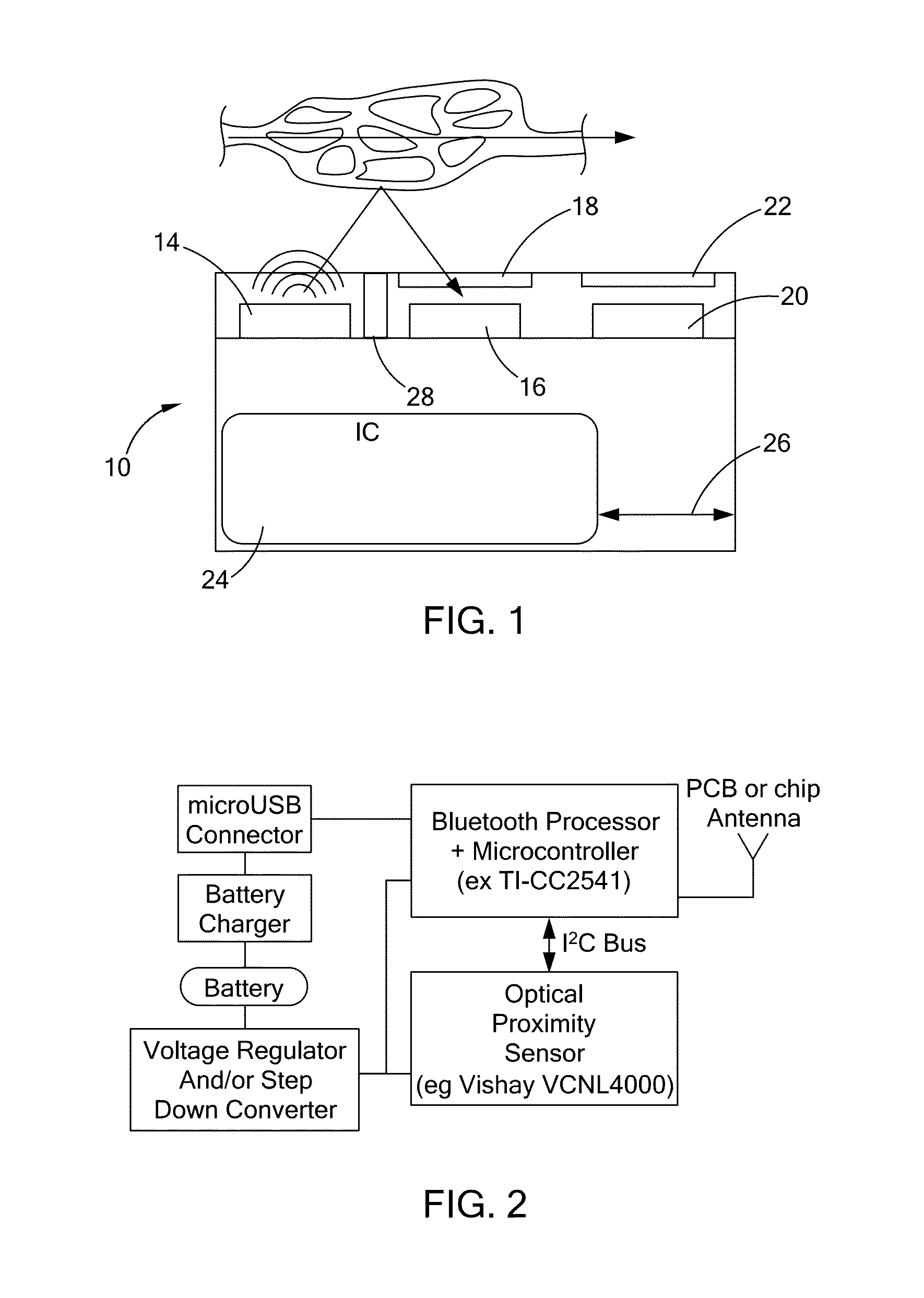 Sensor and method for continuous health monitoring