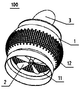 Air inlet device and smokeless cooking system