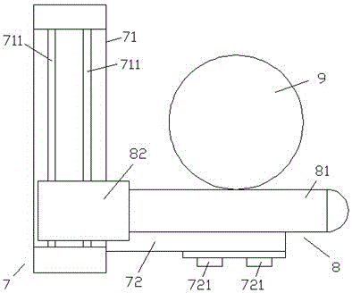 A logging saw device for forestry