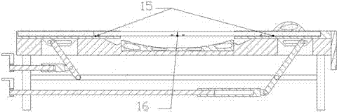 Rehabilitation bed for curve traction treatment of lumbar intervertebral disc protrusion