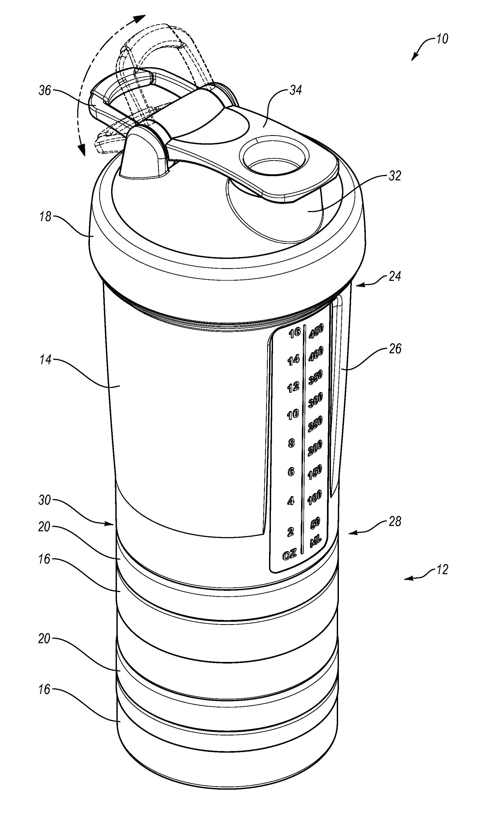 Stackable container system